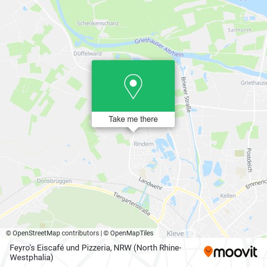 Feyro's Eiscafé und Pizzeria map