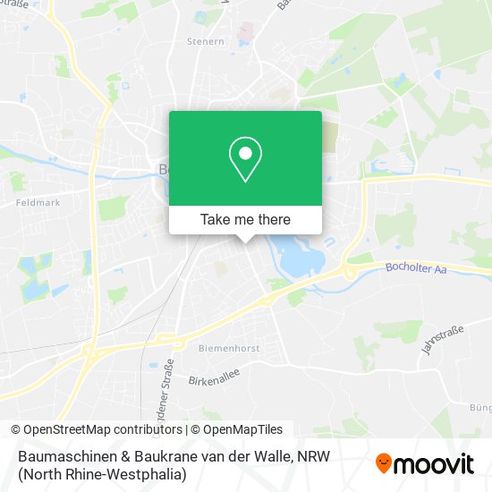 Baumaschinen & Baukrane van der Walle map