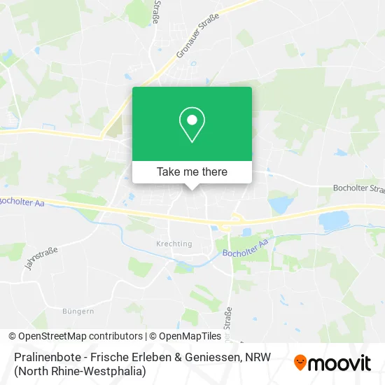 Карта Pralinenbote - Frische Erleben & Geniessen