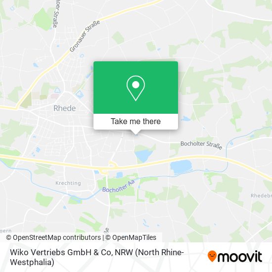 Wiko Vertriebs GmbH & Co map