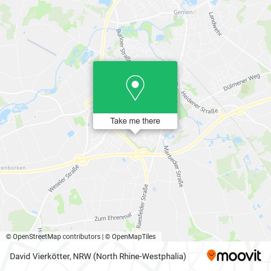 David Vierkötter map