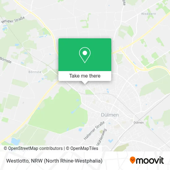 Westlotto map