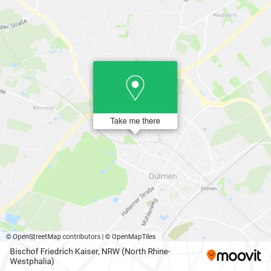 Карта Bischof Friedrich Kaiser