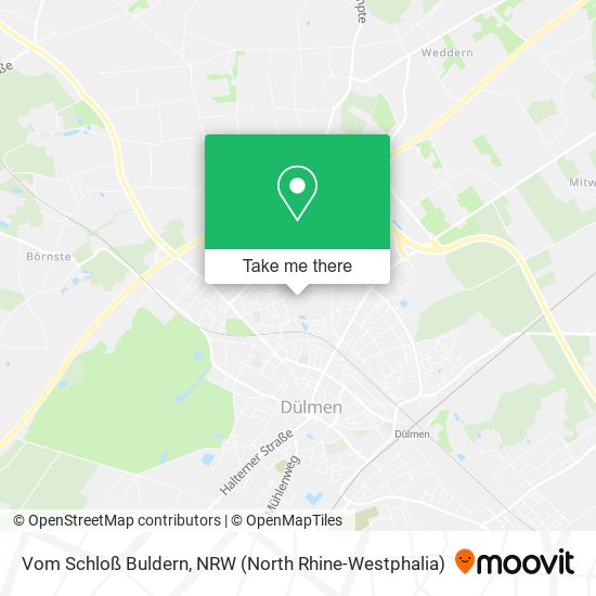 Vom Schloß Buldern map