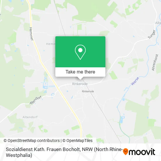 Sozialdienst Kath. Frauen Bocholt map