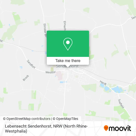 Карта Lebensecht Sendenhorst
