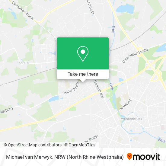 Карта Michael van Merwyk