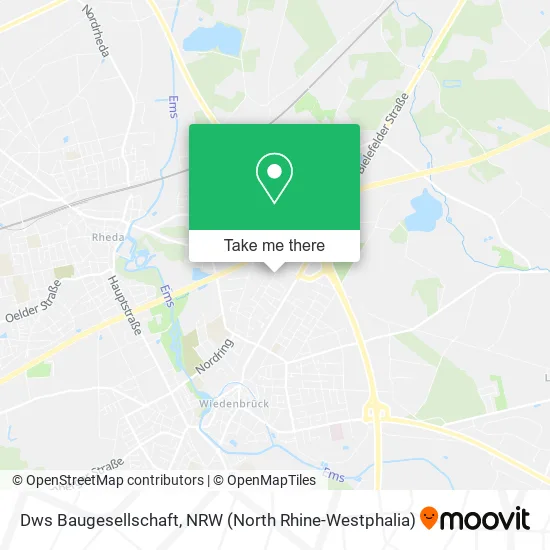 Карта Dws Baugesellschaft