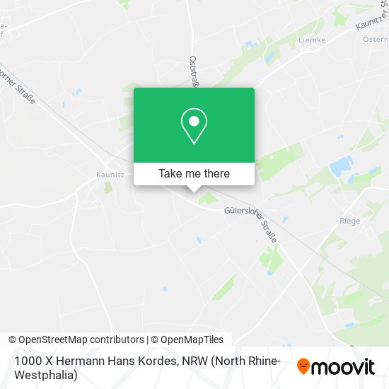 1000 X Hermann Hans Kordes map