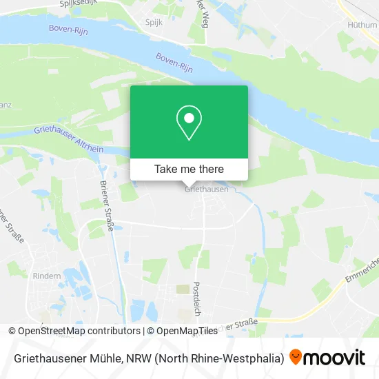 Карта Griethausener Mühle