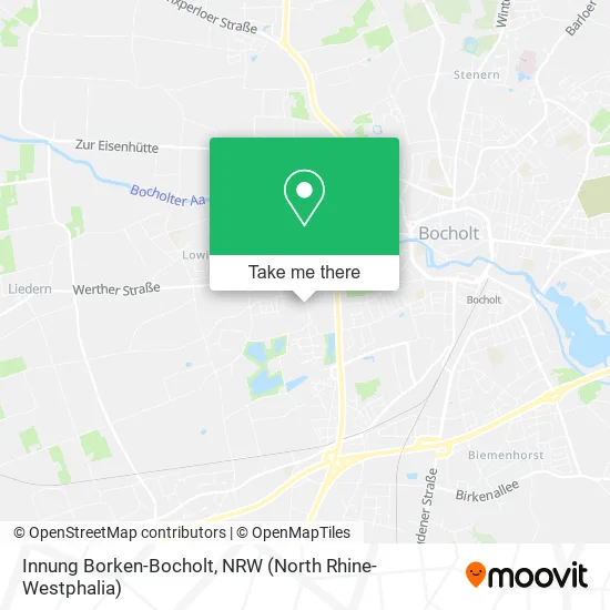 Карта Innung Borken-Bocholt