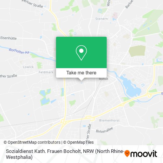 Sozialdienst Kath. Frauen Bocholt map