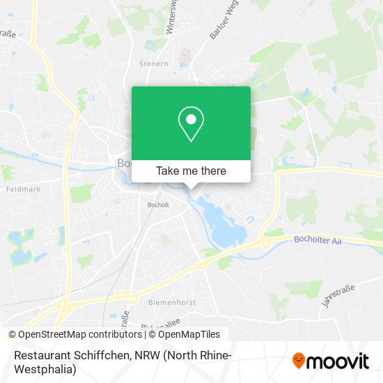 Restaurant Schiffchen map
