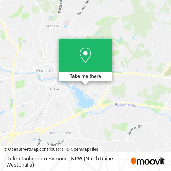 Карта Dolmetscherbüro Samanci