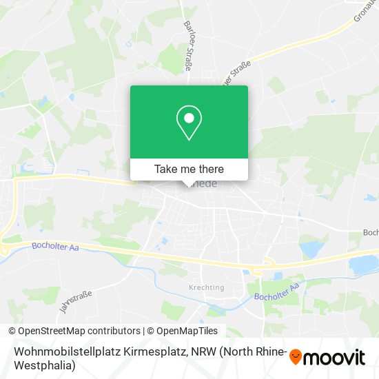 Wohnmobilstellplatz Kirmesplatz map