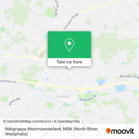 Nähgruppe Westmünsterland map
