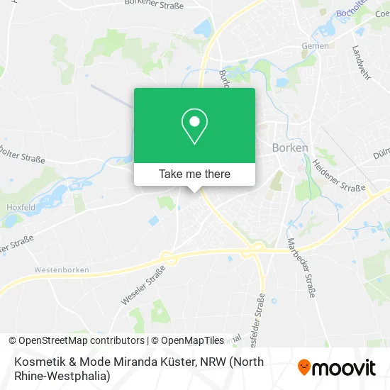 Карта Kosmetik & Mode Miranda Küster