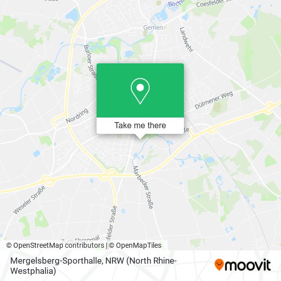 Mergelsberg-Sporthalle map