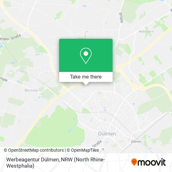 Werbeagentur Dülmen map