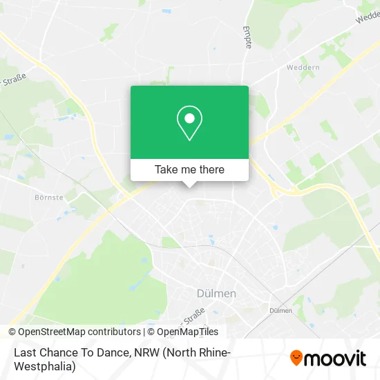 Карта Last Chance To Dance