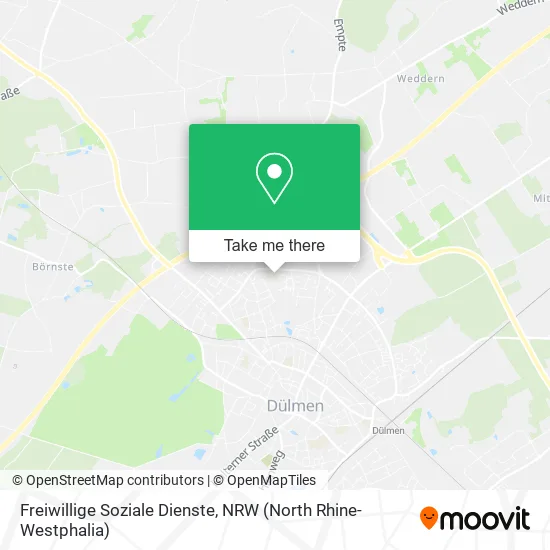 Карта Freiwillige Soziale Dienste