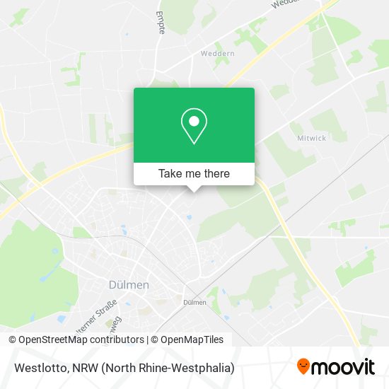 Westlotto map