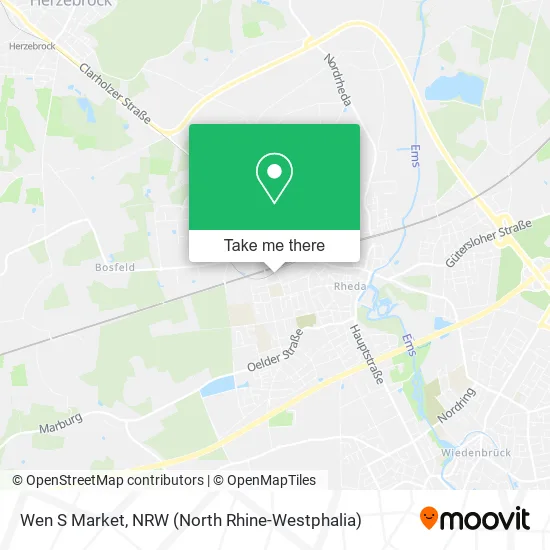 Карта Wen S Market