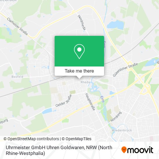 Uhrmeister GmbH Uhren Goldwaren map