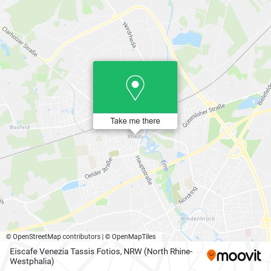 Eiscafe Venezia Tassis Fotios map