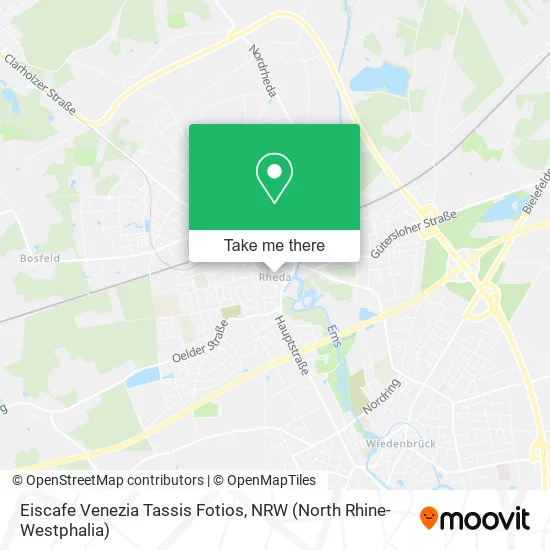 Карта Eiscafe Venezia Tassis Fotios