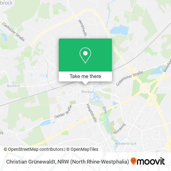 Christian Grünewaldt map