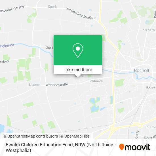 Карта Ewaldi Children Education Fund