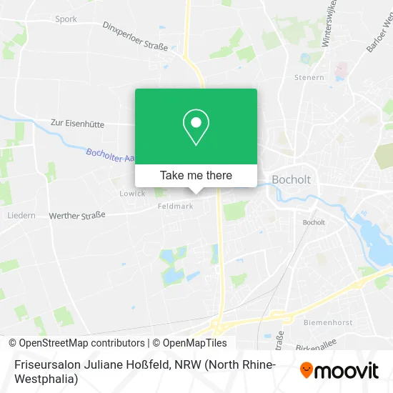 Карта Friseursalon Juliane Hoßfeld