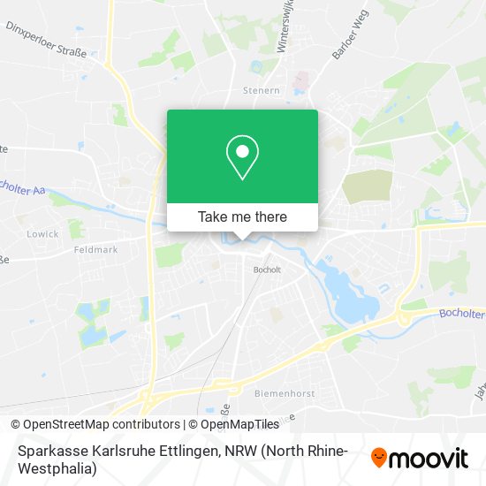 Sparkasse Karlsruhe Ettlingen map