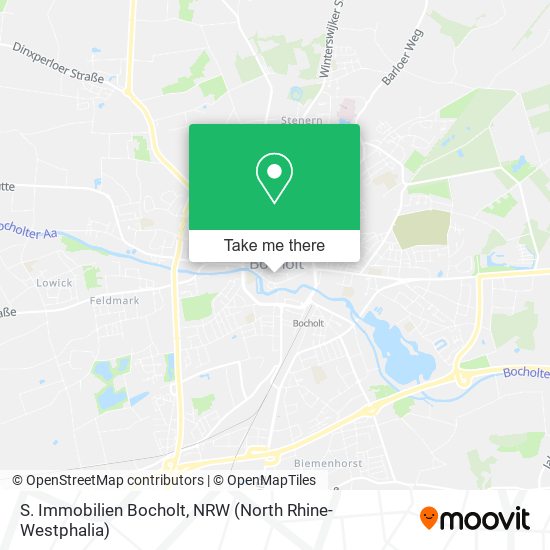 S. Immobilien Bocholt map