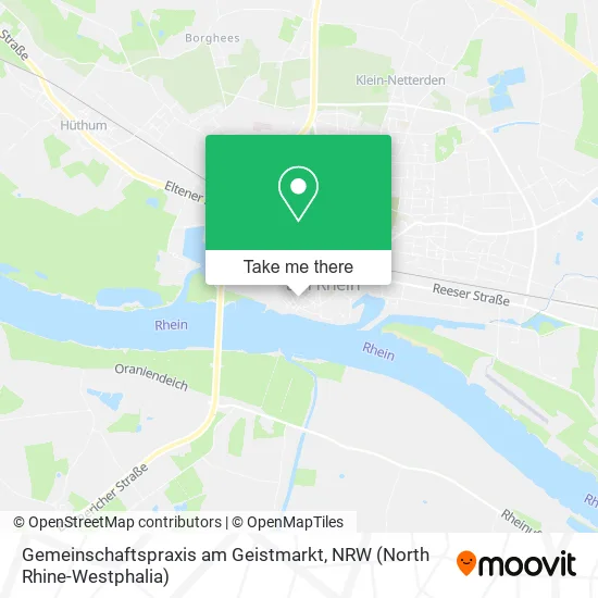 Карта Gemeinschaftspraxis am Geistmarkt