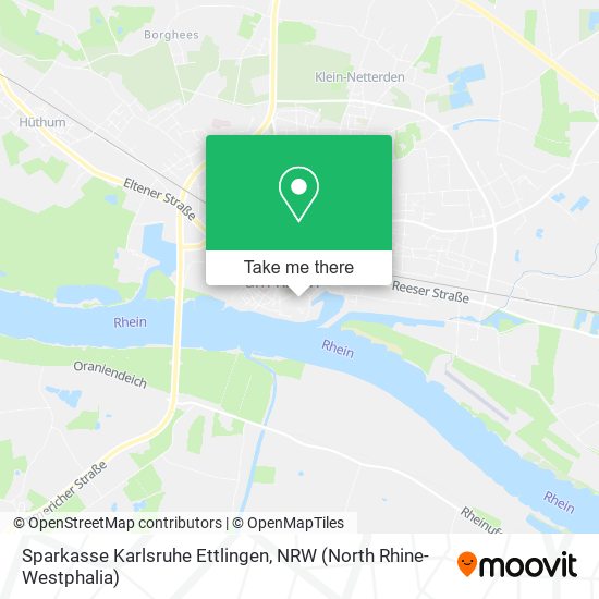 Sparkasse Karlsruhe Ettlingen map