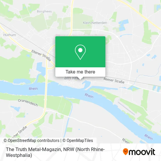 The Truth Metal-Magazin map