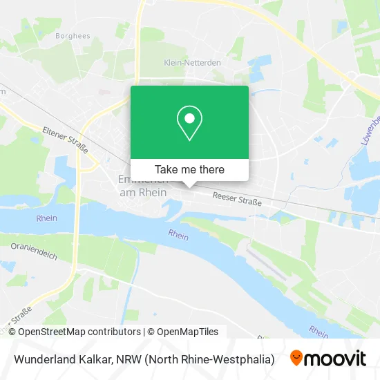 Карта Wunderland Kalkar