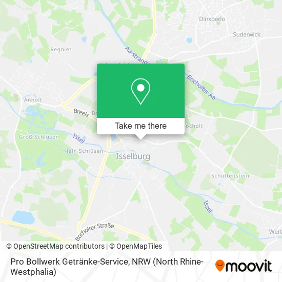 Карта Pro Bollwerk Getränke-Service