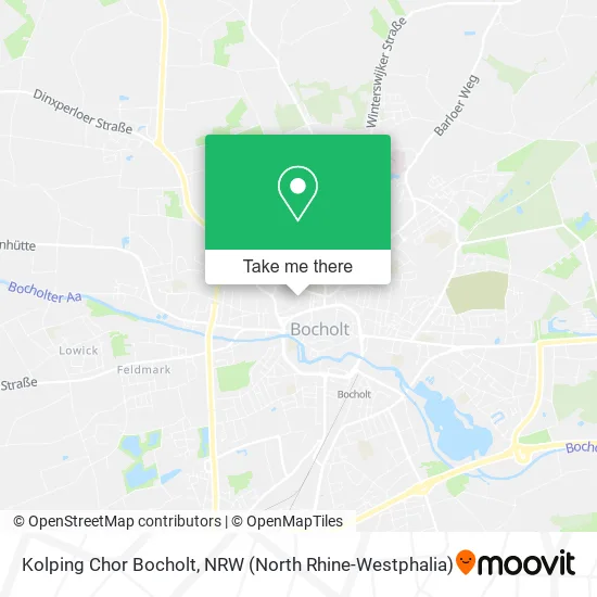 Карта Kolping Chor Bocholt