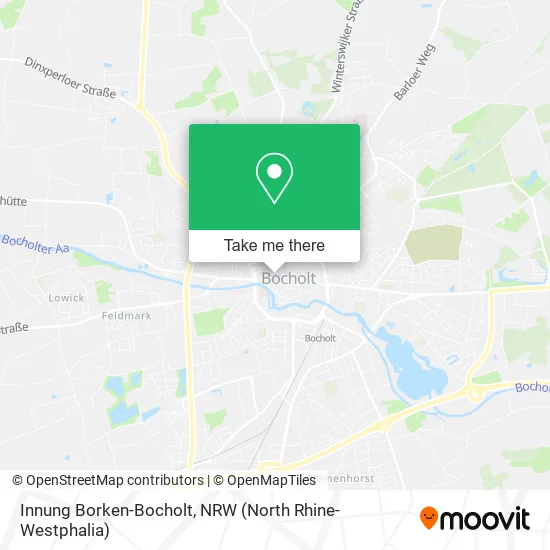 Карта Innung Borken-Bocholt