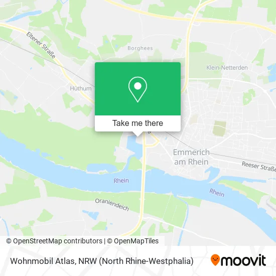 Карта Wohnmobil Atlas