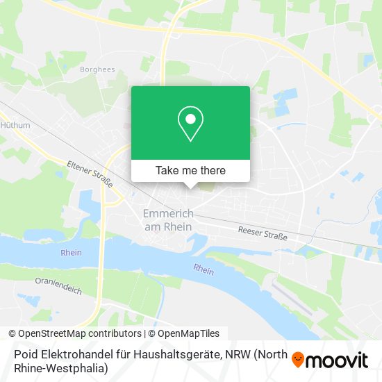 Poid Elektrohandel für Haushaltsgeräte map