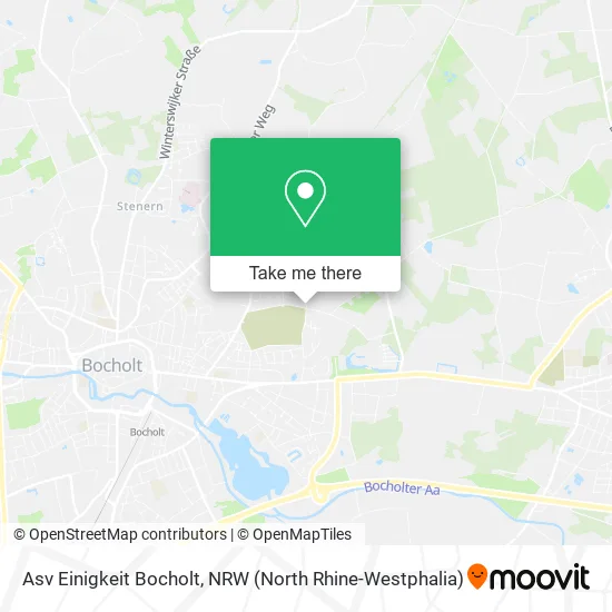 Карта Asv Einigkeit Bocholt