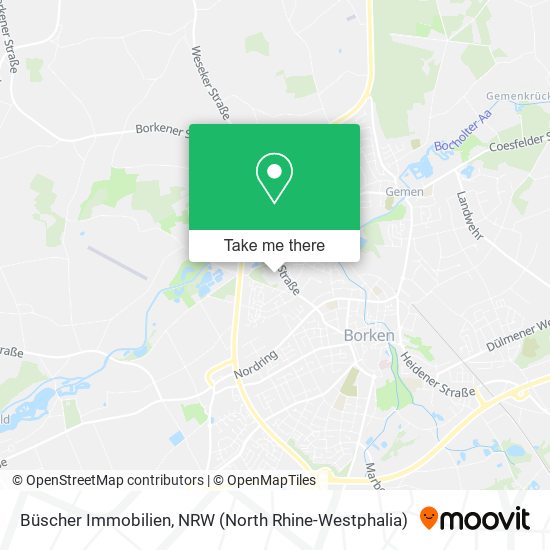 Büscher Immobilien map