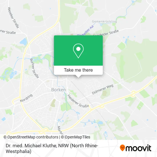 Карта Dr. med. Michael Kluthe