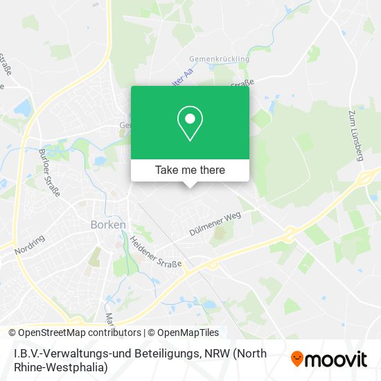 I.B.V.-Verwaltungs-und Beteiligungs map