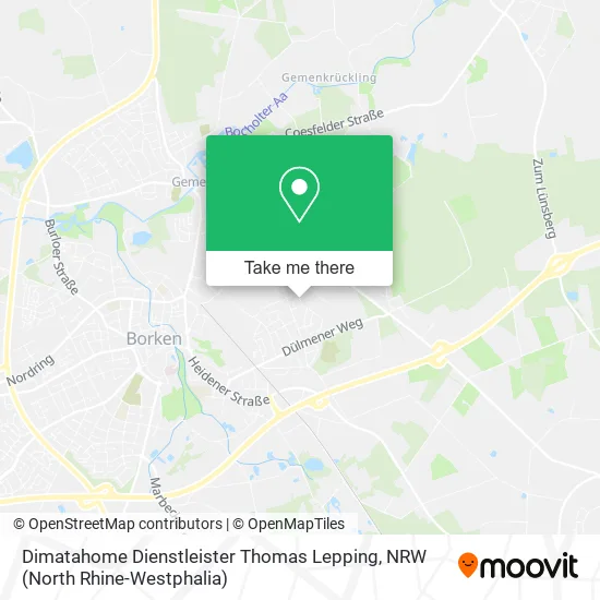 Карта Dimatahome Dienstleister Thomas Lepping