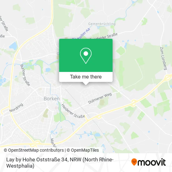 Карта Lay by Hohe Oststraße 34
